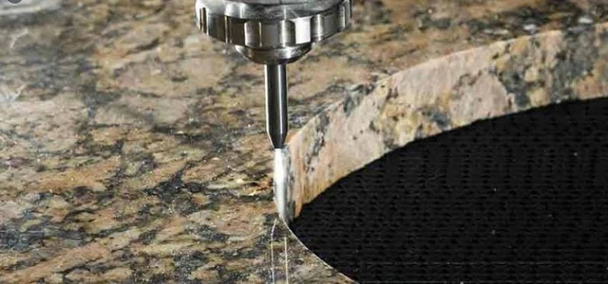 kitchen table marble cutting